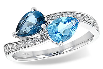 B226-88774: LDS RG 1.52 BLUE TOPAZ 1.66 TGW