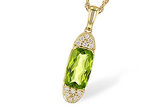 C309-62374: NECK 1.90 PERIDOT 2.00 TGW