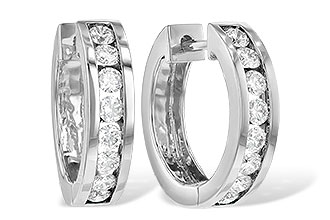 D222-30556: EARRINGS 1 CT TW