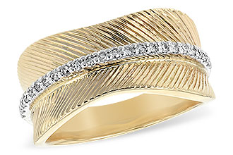 D225-91474: LDS WED RG .22 TW (Y/G & W/G)