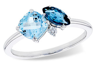 D310-47856: LDS RG 1.49 TW BLUE TOPAZ 1.52 TGW