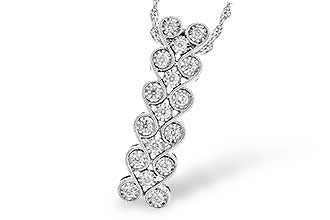 E309-62392: NECKLACE .33 TW