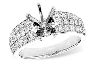 E310-46037: LDS SEMI DIA RG .75 TW