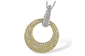 G225-94255: NECK 1.64 YELLOW DIAS 1.90 TW