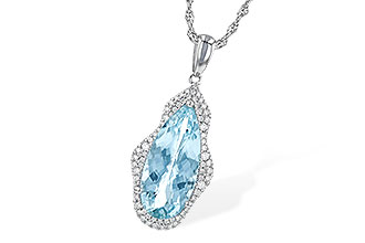G226-87846: NECK 3.97 AQUAMARINE 4.20 TGW
