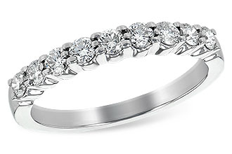 H225-96046: LDS WED RG .50 TW (9 STONES)