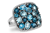 K224-14210: LDS RG 3.67 BLUE TOPAZ 3.94 TGW