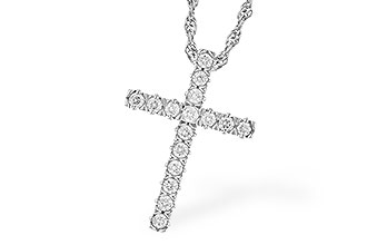 K310-46037: NECKLACE .25 TW