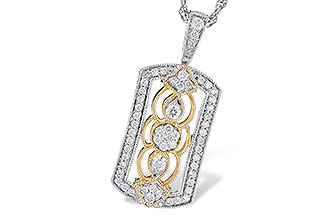 M309-60619: NECKLACE .33 TW